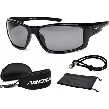 Sluneční brýle Sluneční brýle Arctica S-220 sportovní černé polarizační UV-400