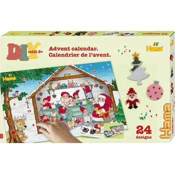 zažehlovací korálek HAMA Velká dárková sada Adventní kalendář MIDI