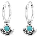 Majya Stříbrné náušnice VINTAGE Ag/; ≤0,60 g 11935