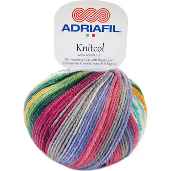 Příze Adriafil Knitcol 94 (Samovzorující merino příze Knitcol 94 Multicontrasti)