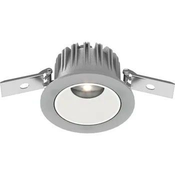 Bodové svítidlo Deko-Light vestavné bodové svítidlo - Tarvos 68, 7 W, 4000 K, světlešedá 565504