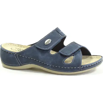 Dámské pantofle Santé DS/152 BLU dámské vycházkové pantofle Velikost: 38