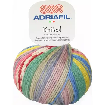Příze Adriafil Knitcol 89 (Samovzorující merino příze Knitcol 89 Terra)