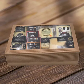 Dárkový potravinový koš Satisfied s.r.o. - Dárkový balíček Sýrovo-paštiková nirvána