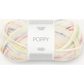 Příze Příze z alpaky POPPY 1010 Tutti Frutti Sandnes Garn