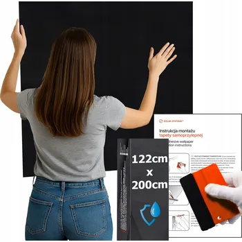 Tapeta Tapeta Samolepicí Voděodolná Do Kuchyně Na Zeď Nábytek Hluboký Černý