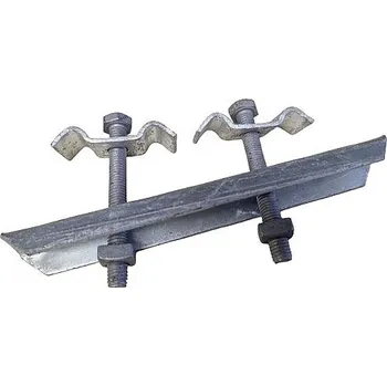 Hadicová spojka Dvojitá spojka s motýlkem - DS-H05/D40-8x70 (SHH)-ocel-zinkovaná