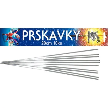 Vánoční dekorace Nohel Garden Prskavky Vánoční 28cm 10ks