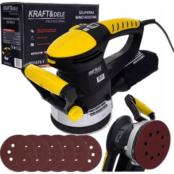 excentrická bruska Multifunkční bruska do sítě Kraft&Dele 1200 W 230 V