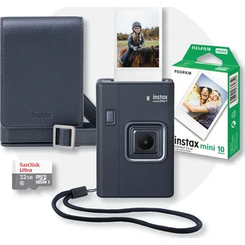 Digitální kompakt Instax mini LiPlay+ StartSet Midnight Blue