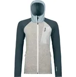 Dámská mikina na zip Ortovox Fleece Gp Classic Knit Hoody W glacier grey S