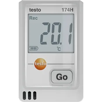 testo 174 H teplotní datalogger, datalogger vzdušné vlhkosti teplota, vlhkost vzduchu -20 do 70 °C 0 do 100 % rF