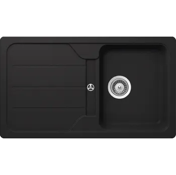 Granitový dřez Schock FORMHAUS D-100 Onyx horní montáž FOMD100AGON + Sleva 10% při zadání kódu "ZIMA10"
