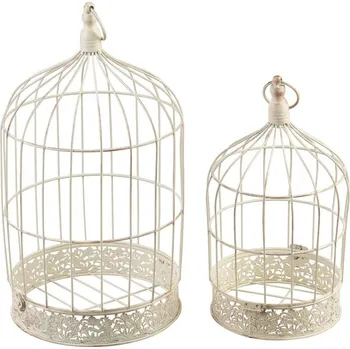 Vánoční dekorace Dekorace MagicHome Mecco, Klec pro ptáky, set 2 ks