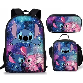 Školní batoh Školní batoh Stitch Barva: Modrá
