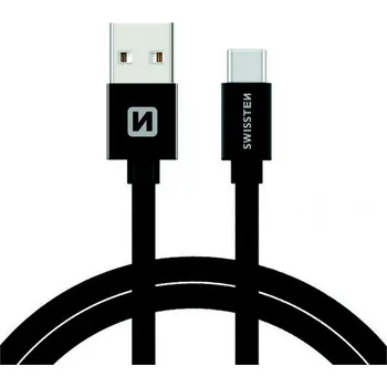 Datový kabel USB-C (Type-C) 1,2m černý