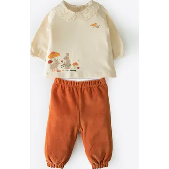 Kojenecká souprava kitikate 2Dílná dívčí sada králíček_S75598 Velikost: 12 - 18 MĚSÍCŮ