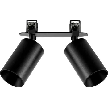 Bodové svítidlo Deko-Light vestavné bodové svítidlo - Can Tilt kulaté, 2x 7,5 W GU10, černá 565758