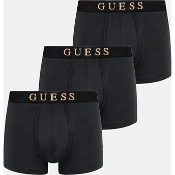 Pánské spodní prádlo Boxerky Guess 3-pack černá barva, U5BG70 K0410 U5BG70.K0410 99X, vel. M