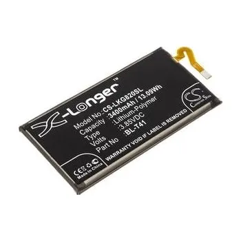 Baterie pro mobilní telefon Baterie pro Lg G8 Thinq Lmg820qm7, 3400 mAh, Cameron Sino CS-LKG820SL