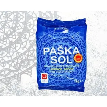 Kuchyňská sůl Chorvatská mořská sůl jemná v sáčku 1 kg