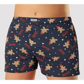 Pánské spodní prádlo Trenýrky Andrie PS 5934 Barva: Modrá - tmavě, Velikost: L