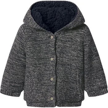 Kojenecké oblečení lupilu® Dětský pletený kabátek (modrá, 50/56)