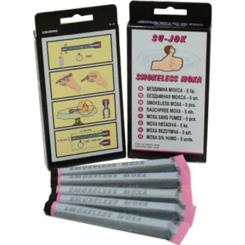Masážní přípravek Green Nature Moxa Smokeless nevonná 5 ks Moxování