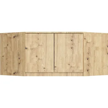 Šatní skříň Nástavec na rohovou šatní skříň CLP 100 cm dub artisan
