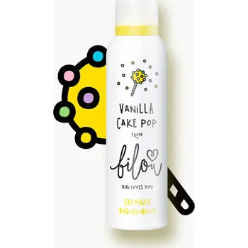 Koupelová kosmetika BILOU Sprchová pěna Vanilla cake pop - 200ml