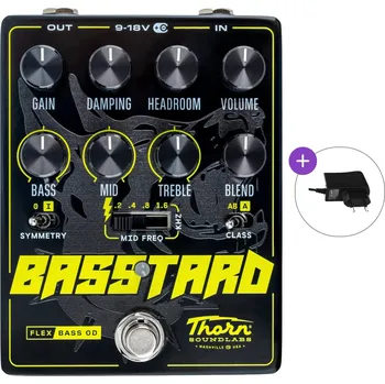 Kytarový efekt Thorn Soundlabs Basstard - Flex Bass Overdrive SET Kytarový efekt