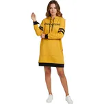 Daggame Dámská oversize mikina GREENTCHY Barva: Hořčicová, Velikost: S-M