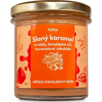 FITMAR Arašídový krém slaný karamel 190g