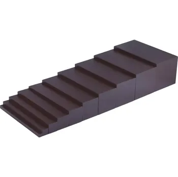 Dřevěná hračka Moyo Montessori Hnědé schody - zmenšená verze