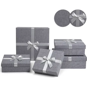 ARGUS Sada 5 ks dárkových krabic textilní 25005204