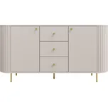 Stolarz Lempert Komoda OVALIO 2F 3S Zvolte dekor: Pískově béžová