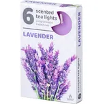 Vonné čajové svíčky 6ks, Lavender 6x12 gram