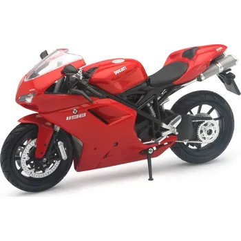autíčko NEWRAY model motorky DUCATI 1198 red