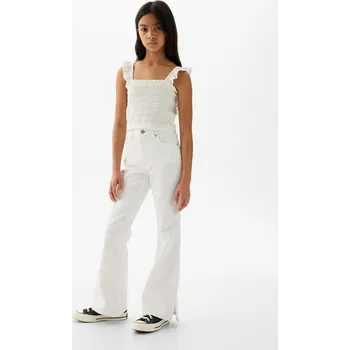 Dívčí tričko GAP Dívčí Dětské džíny flare high rise GAP Bílá 164 (2317009)