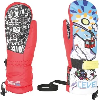 LEVEL JUNIOR MITT Red Velikost: 4