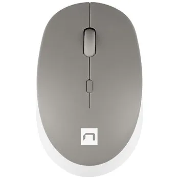 Myš Natec Harrier 2, bílo-šedá NMY-1961