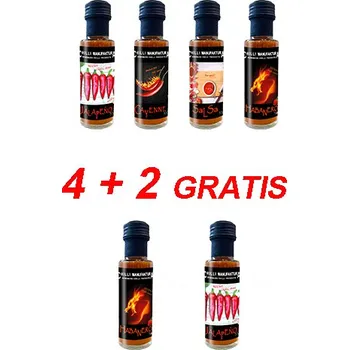 Dárkový potravinový koš Akce 4+2 omáčky zdarma