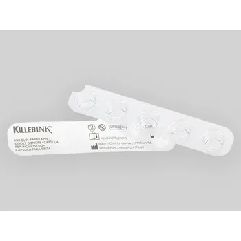 Sterilní jednorázové kalíšky Killer Ink 13mm :: 1 řada (5ks)