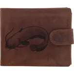 Mercucio Pánská peněženka světlehnědá vzor 58 sumec plný