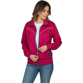 Dámská mikina NHM Dámská mikina ZORA Barva: Růžová, Velikost: 4XL