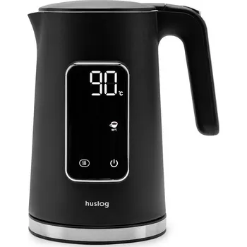 Rychlovarná konvice Rychlovarná konvice Huslog 1,7l černá s dotykovým displejem OWN000057