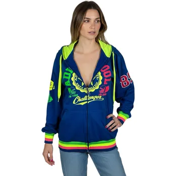 Dámská mikina NHM Dámská modrá mikina MILENA Barva: Modrá, Velikost: 2XL