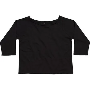 Dámská mikina Mantis Oversize organická mikina Flash Dance na tanec Barva: Černá, Velikost: M P128