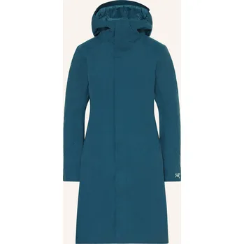 Dámský kabát Arc'teryx Dámský Peříčkový Kabát Patera, petrolejová, 34