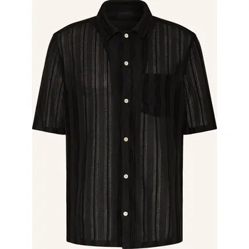 Pánská košile Allsaints Pánská Košile S Krátkým Rukávem Sylvan Relaxed Fit,...